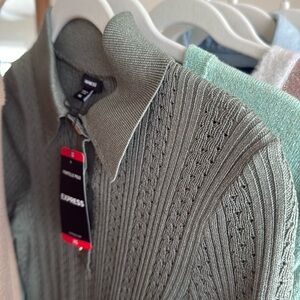 EXPRESS GREEN SWEATER